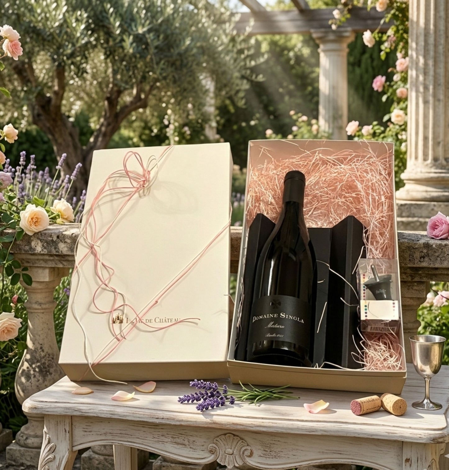 スプリングフェア｜豪華ギフトBOXプレゼント｜モレロチェリーの香りと熟成感｜ドメーヌ・シングラ｜マタロウ｜ギフト｜お祝い｜プレゼント｜お礼｜750ML