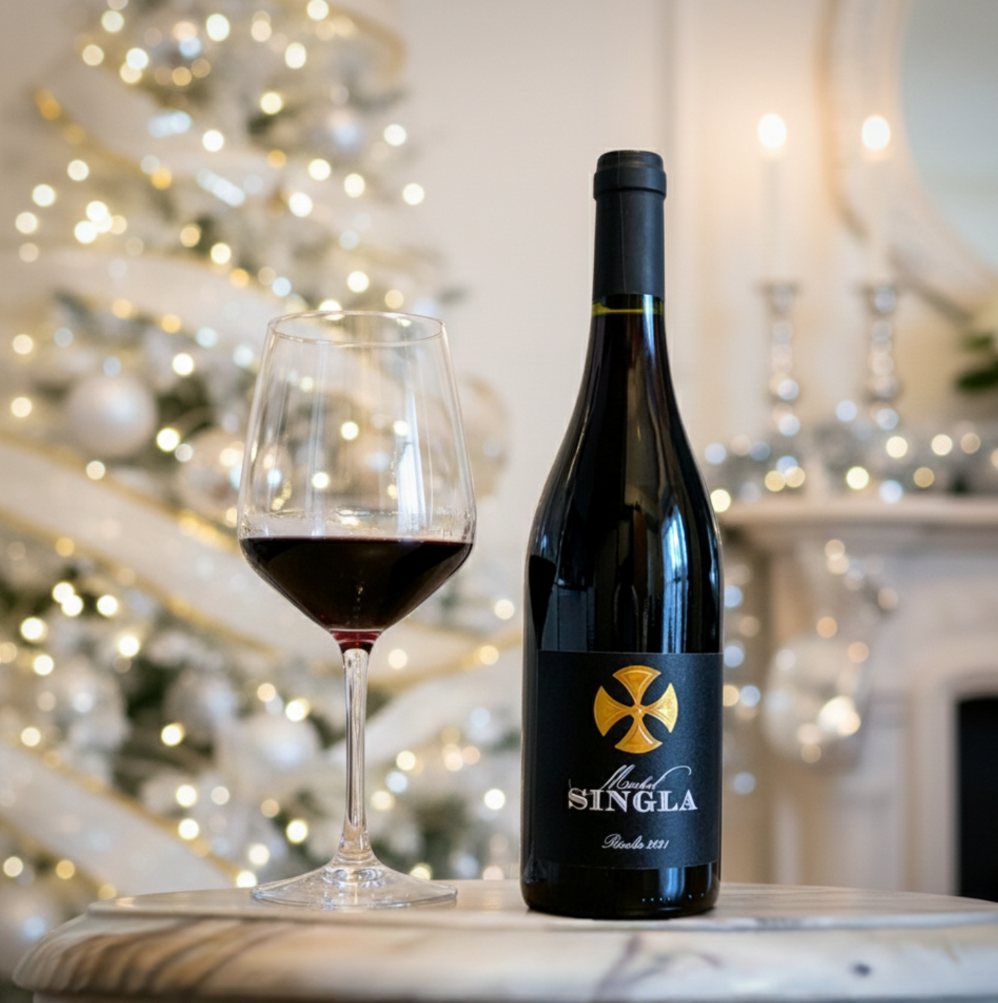 ミシェル・シングラ（赤）創立者の名のワイン