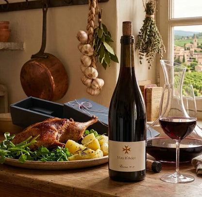 【母の日】南仏赤ワイン＆プロヴァンスハンドクリーム ギフトセット BOX付き｜ レゼルヴ