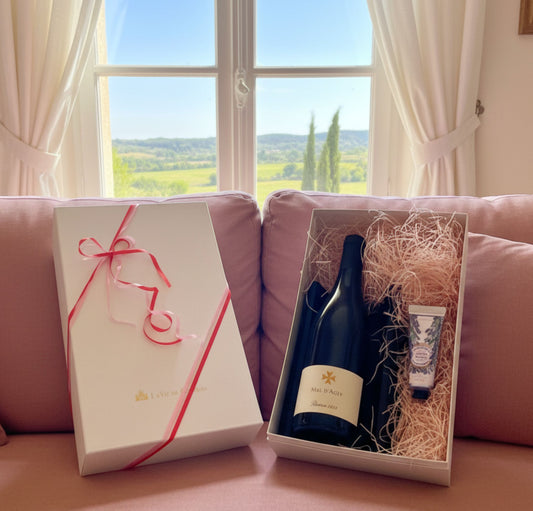 【母の日】南仏赤ワイン＆プロヴァンスハンドクリーム ギフトセット BOX付き｜ レゼルヴ