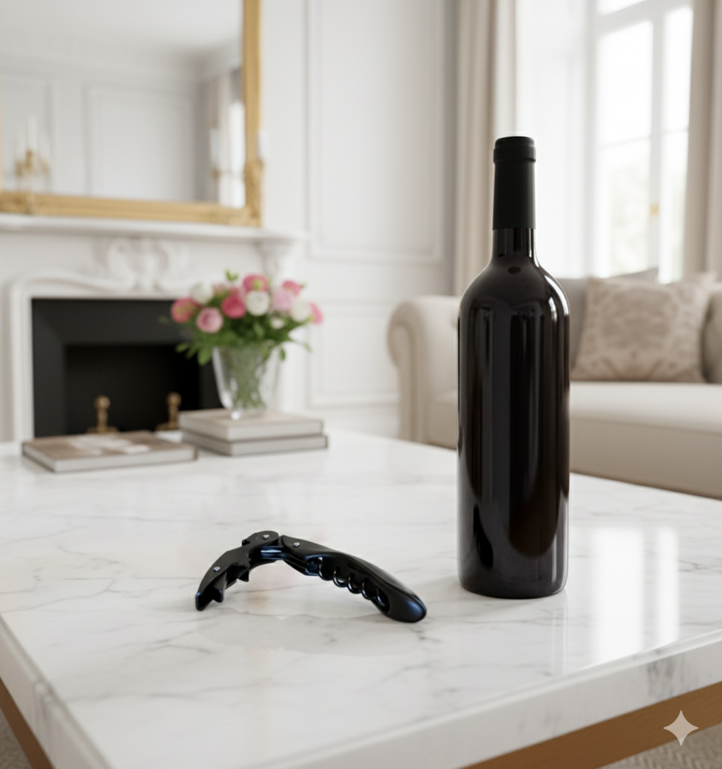 Couteau Sommelier Koala (Noir)