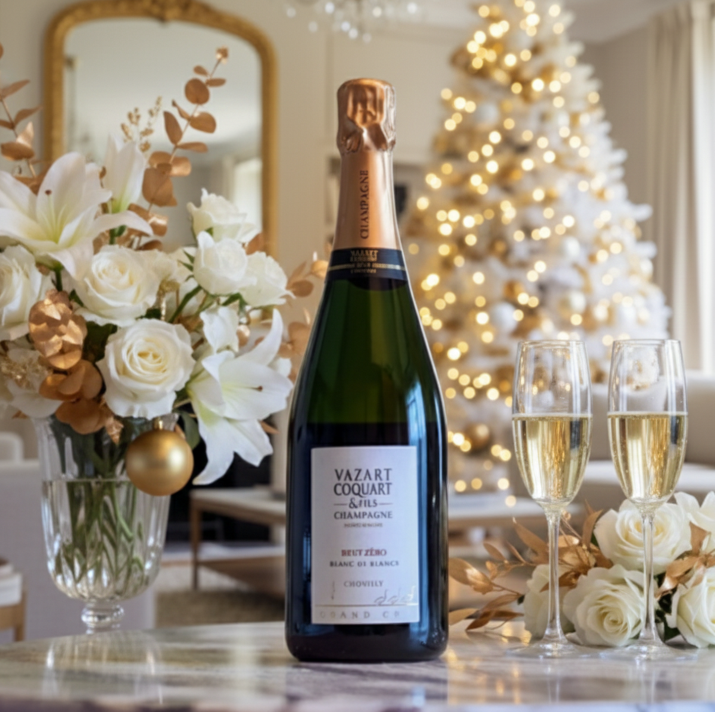 辛口シャンパン　-ヴァザール コカール ブリュット（グランドクリュ）