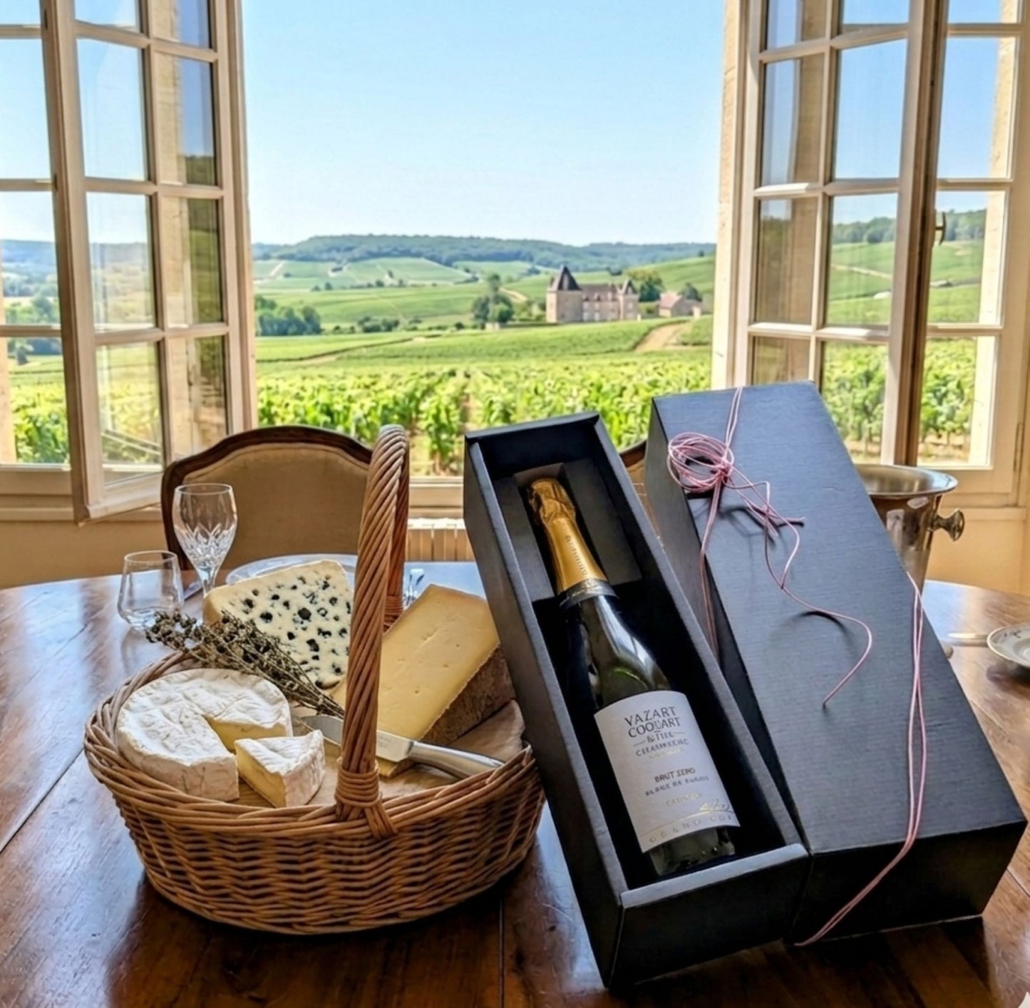 【母の日】シャンパン グランクリュ＆プロヴァンスハンドクリーム ギフトセット BOX付き｜コカール