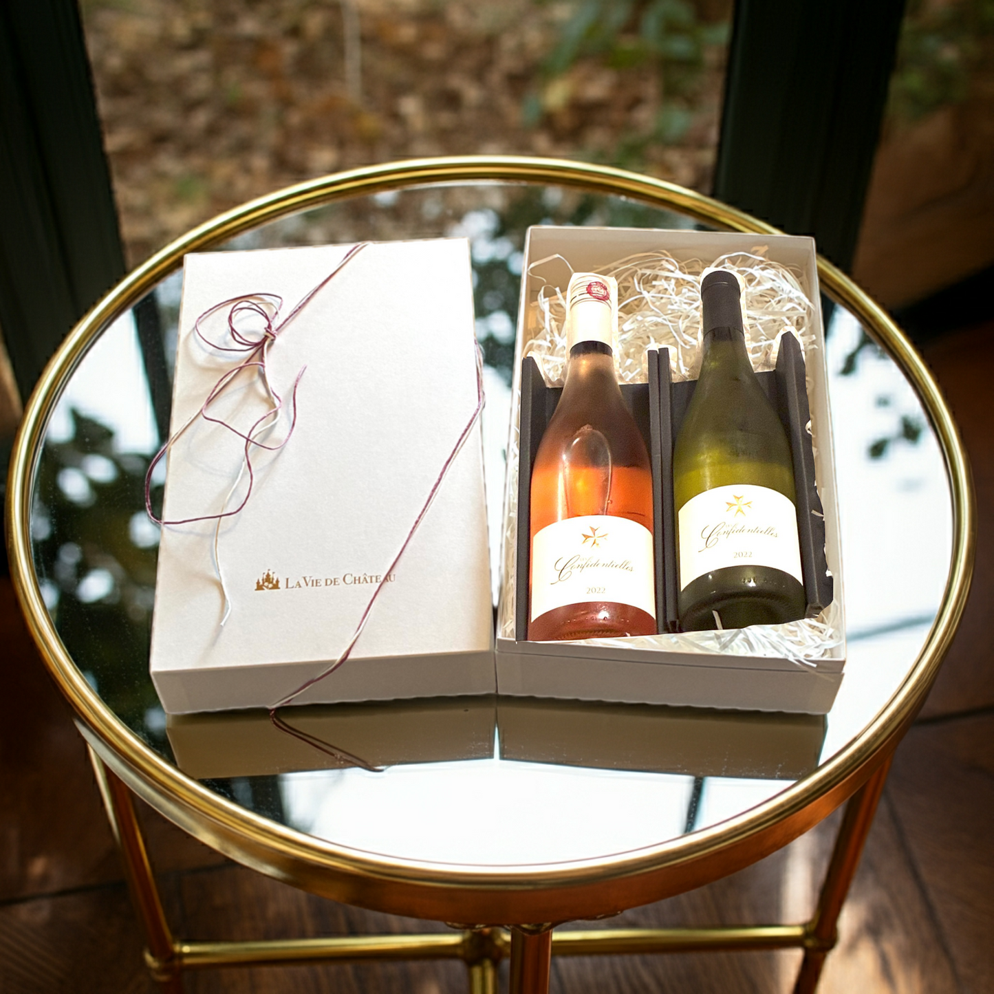 Coffret Confidentiel (blanc &amp; rose)