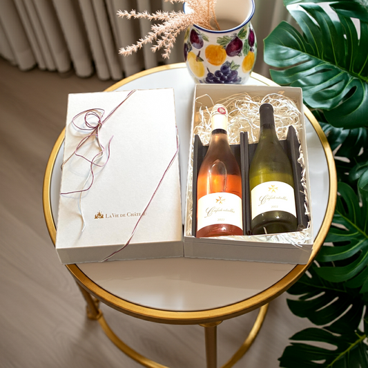 Coffret Confidentiel (blanc &amp; rose)