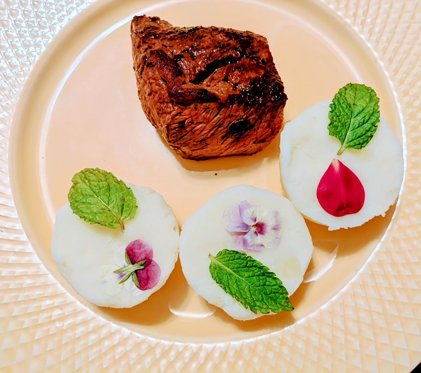 Un plat qui améliorera la qualité de votre cuisine ❣ Fleur séchée comestible (rose)