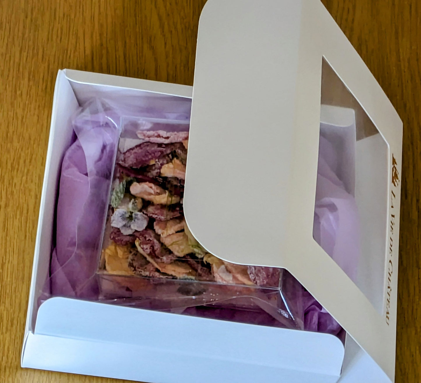 "Food Gift Box (With La Vie de Chateau Logo)