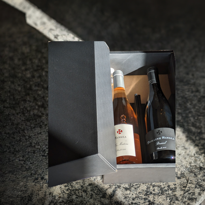 "Wine Gift Box for 2 Bottles"