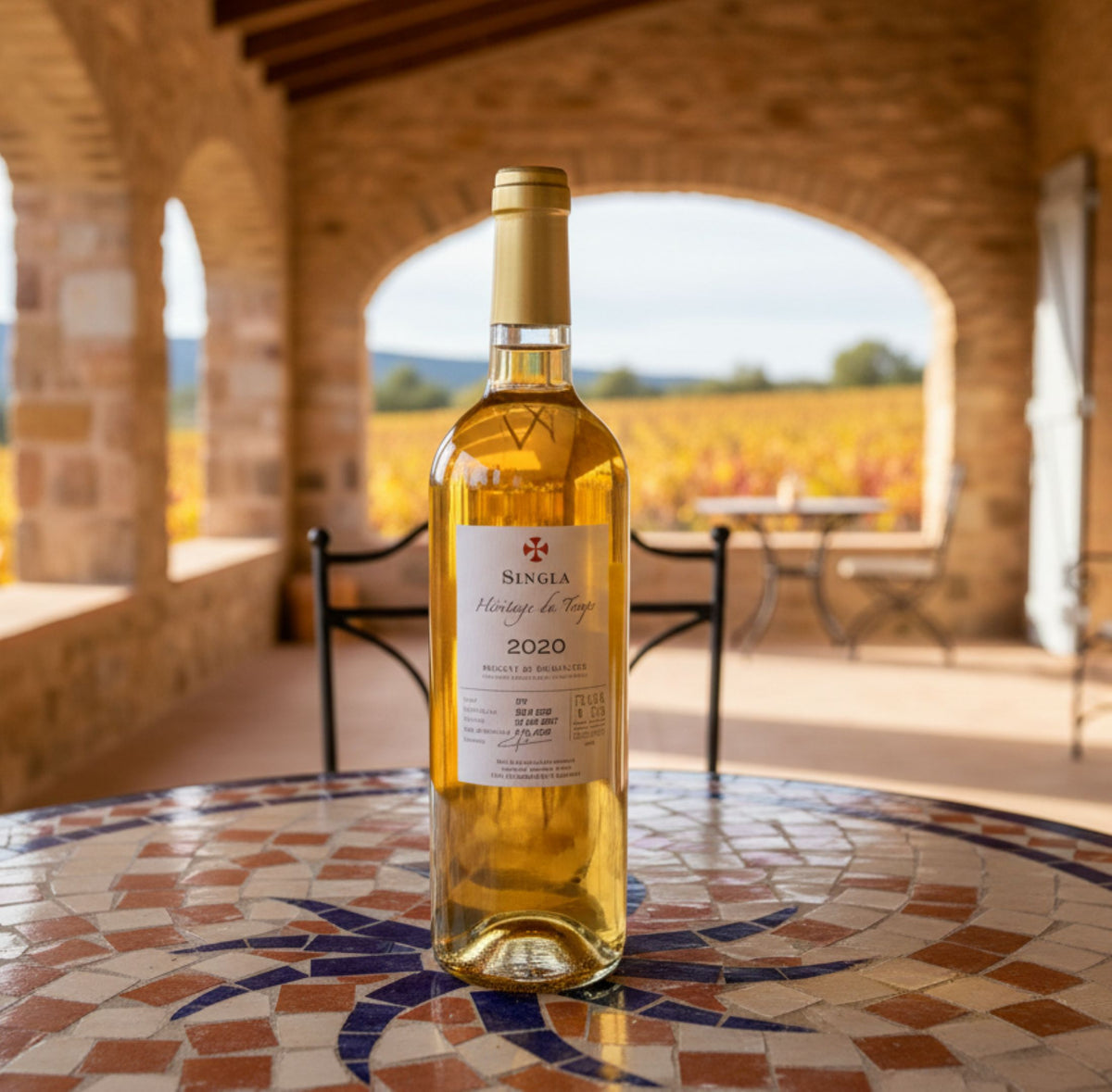 Vin de dessert (patrimoine) et marque-verres &amp; cadeaux